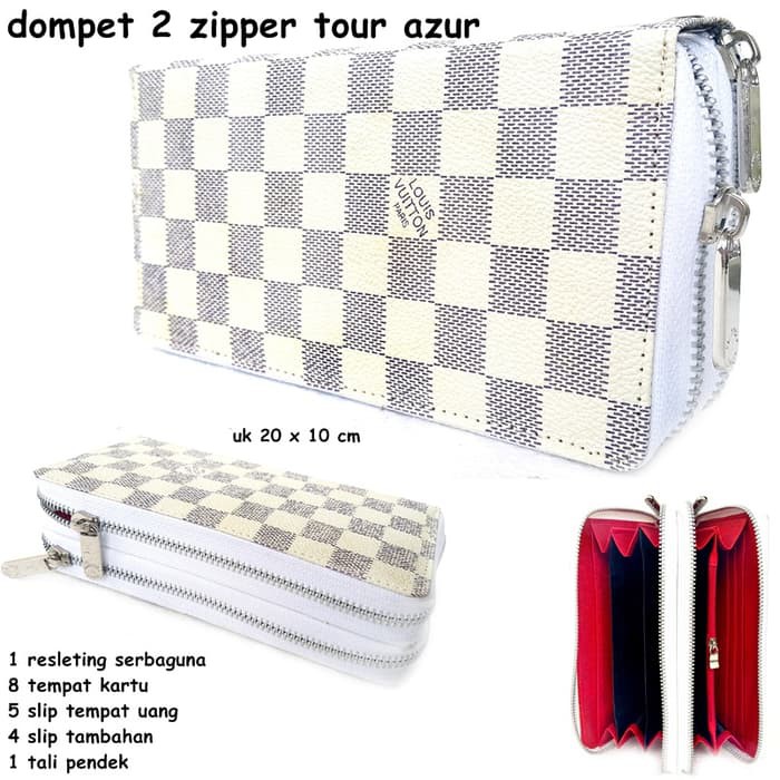 MURAH DOMPET LV TOUR 2 RUANG KW MONO AZUR DAMIER