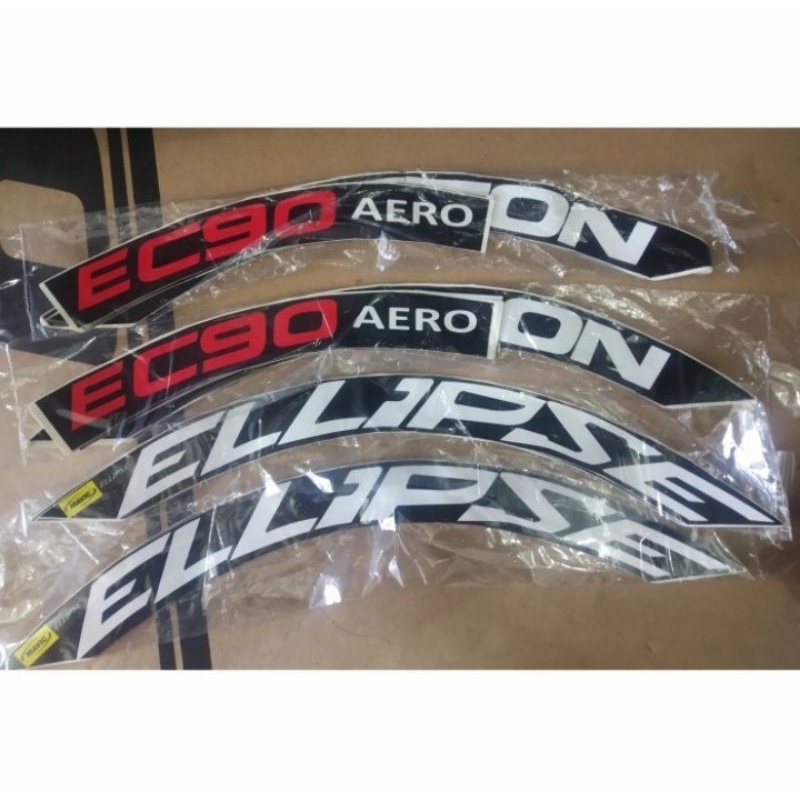 Stiker velg 700C Fixie dan Roadbike lebar velg 4/5cm