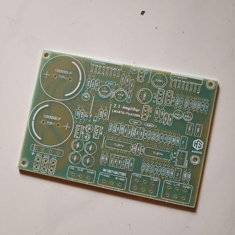 pcb 2.1 amplifier lm1876 + tda7294