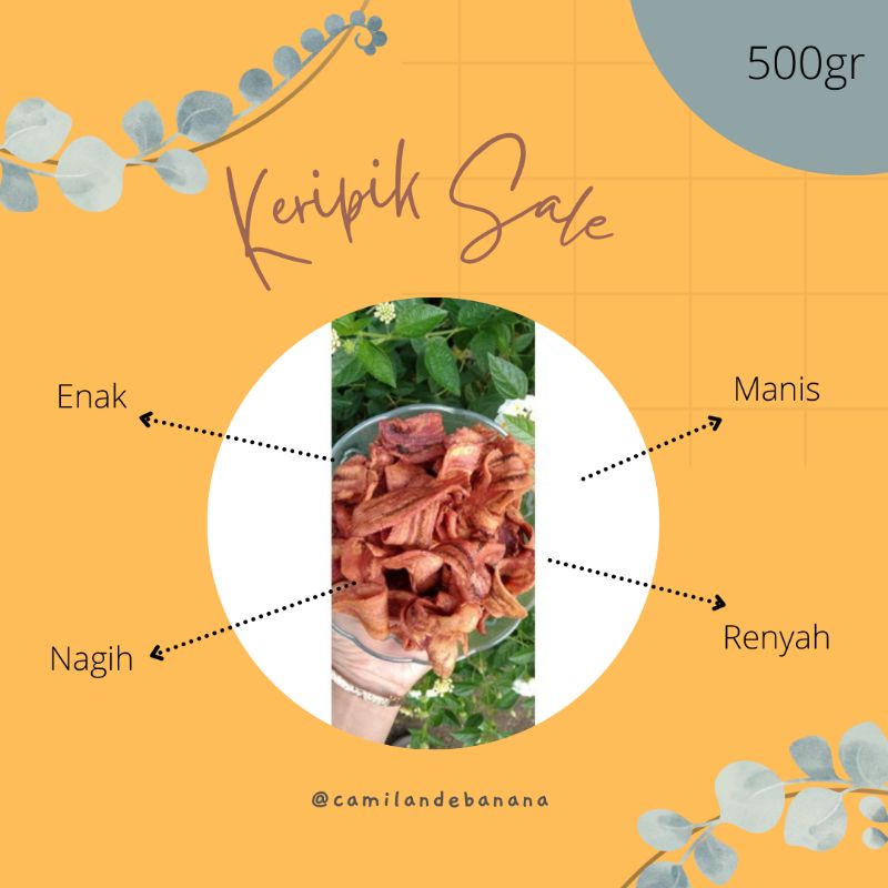 

KRIPIK SALE PISANG 500 GRAM