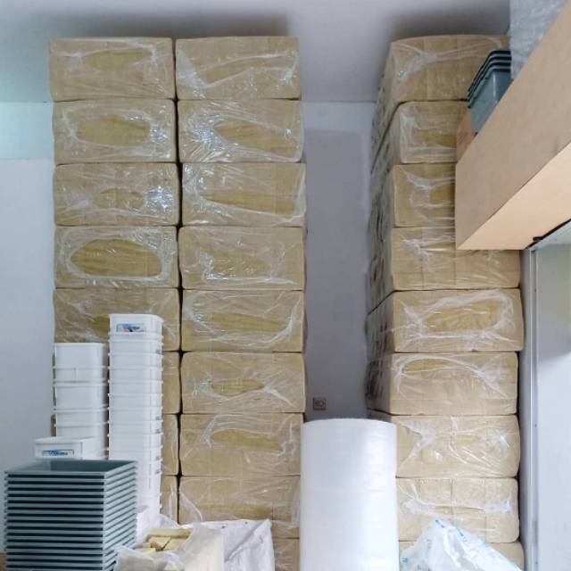 ROCKWOOL CULTILENE ukuran 25 cm - rockwool hidroponik