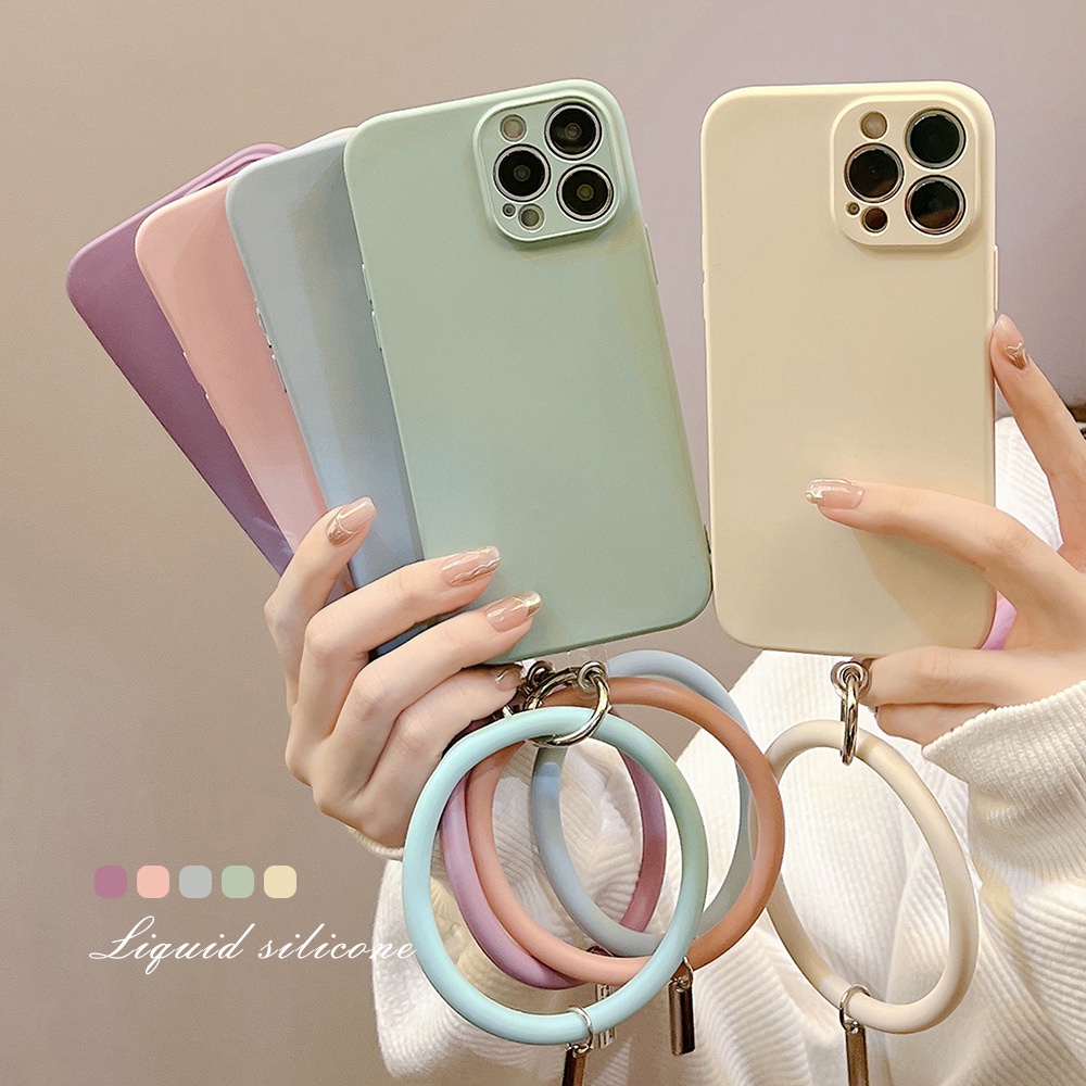 Ins Tali Lanyard Silikon Anti Hilang Untuk Handphone