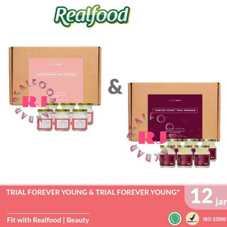 Realfood Trial Forever Young Dan Trial Forever Young Plus Lengkap With