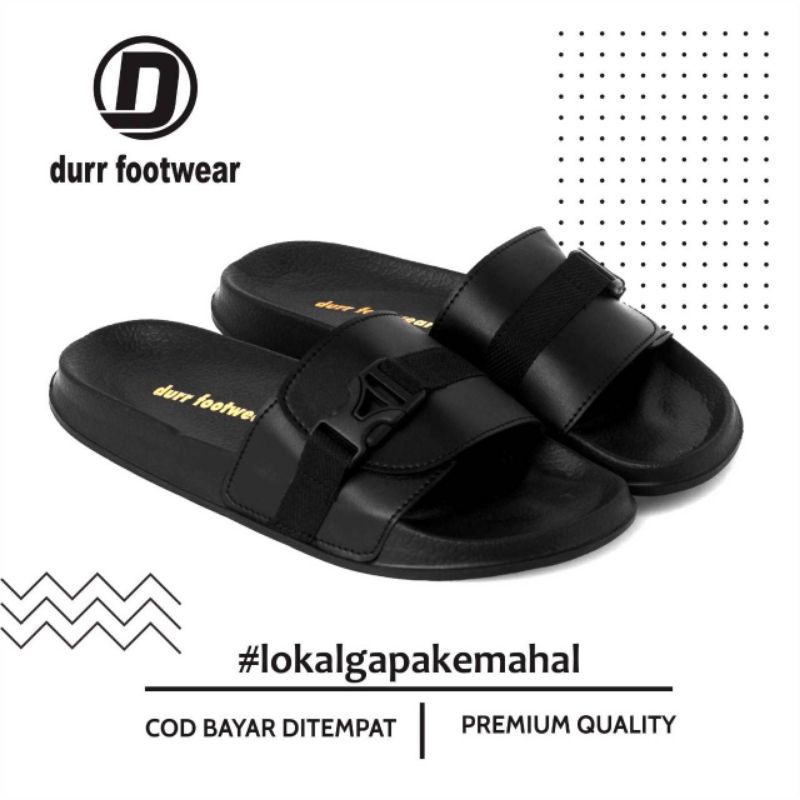 sandal Pria Slipper, Sandal durr footwear 20 original, Sendal Slop pria original