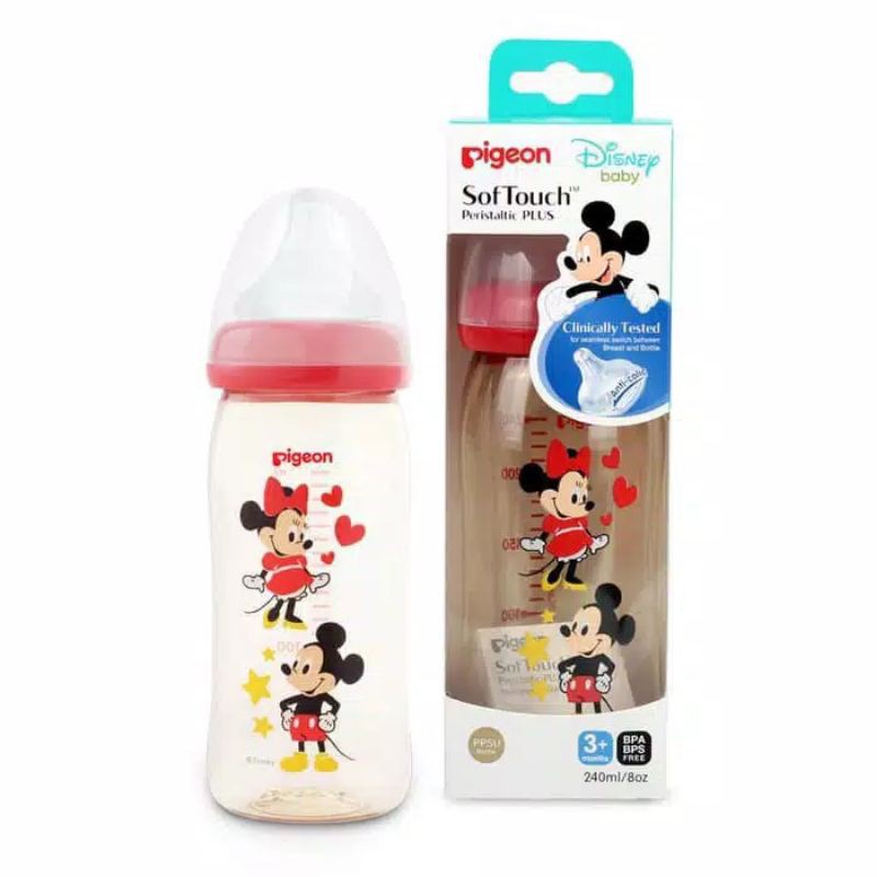 PIGEON BOTOL PPSU W/P PLUS NIPPLE 240ML