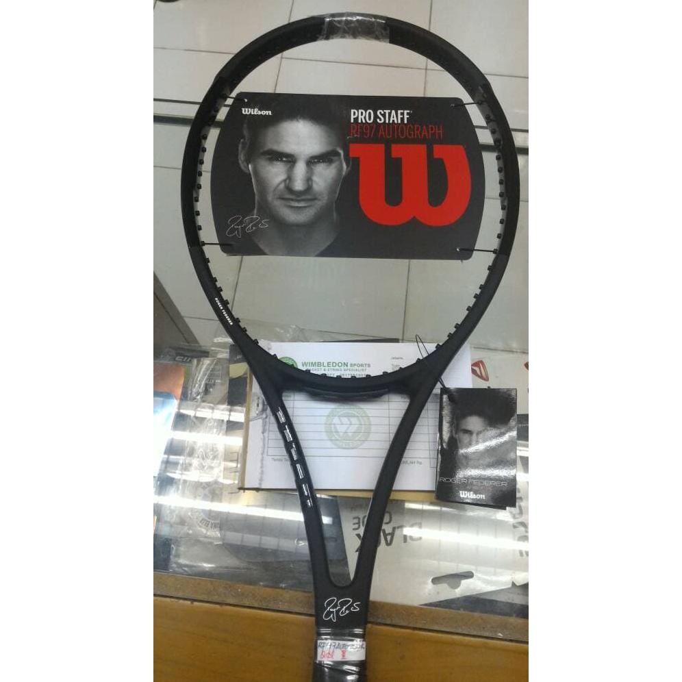 Sale New Raket Tenis Wilson Prostaff Rf 97 Autograph Black 2016 Terbaru