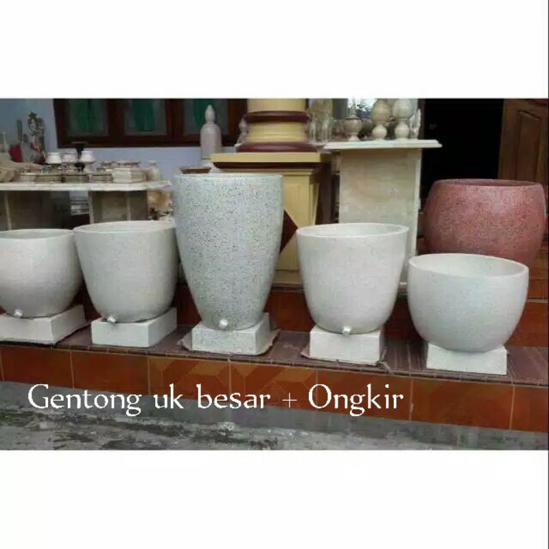 Gentong  Air teraso / terazo