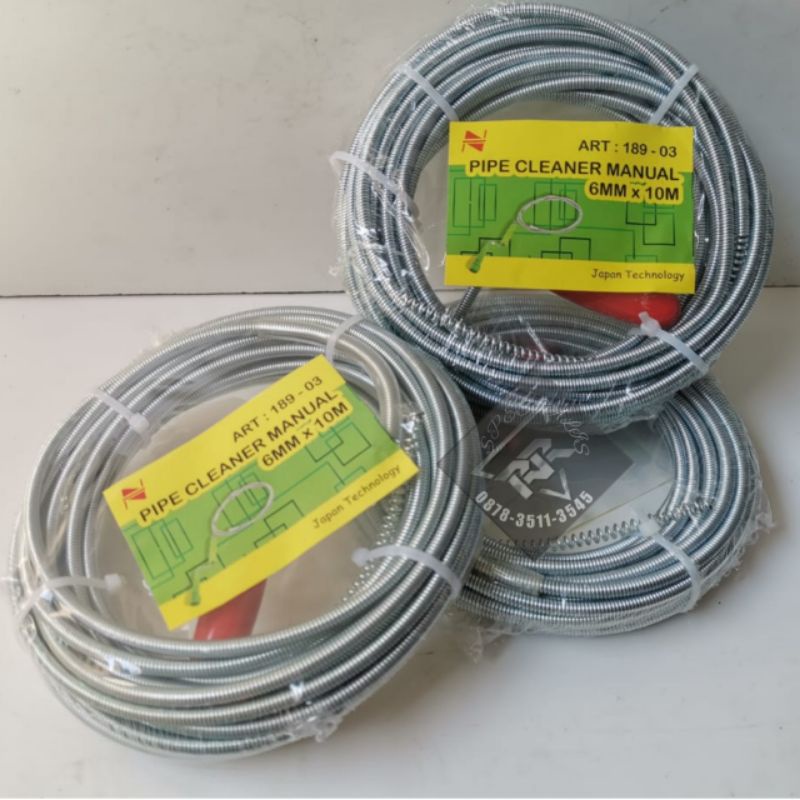 alat anti sumbat saluran air kawat penyedot manual 10 meter alat anti pipa nyumbat alat pipa air mam