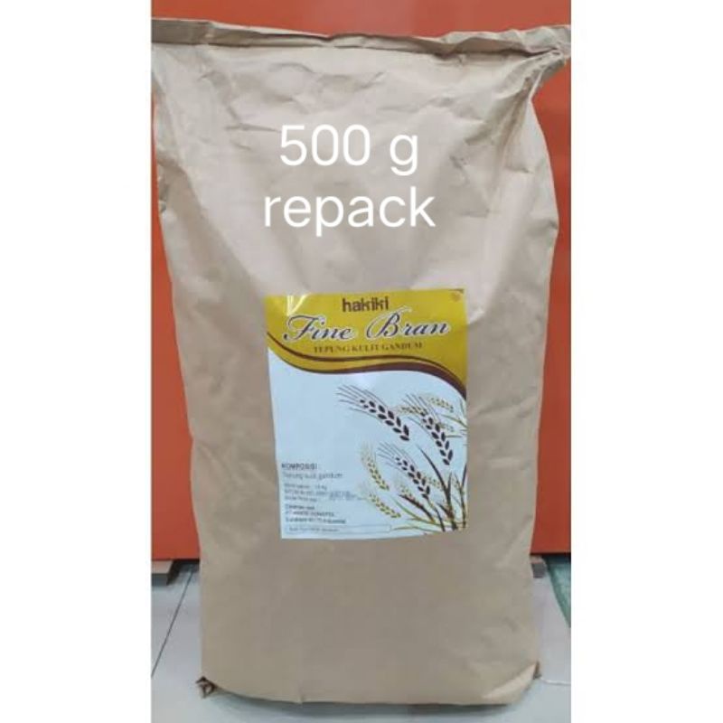 

hakiki wheat brand/tepung kulit Ari gandum 500 gr repack
