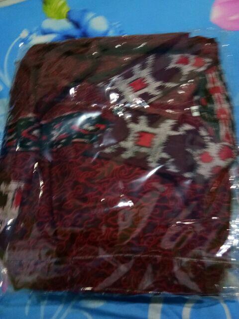 [new Arival] Wou Batik Couple Renata Gamis Family-modern Batik Couple Sarimbit Brokat Family-kg107