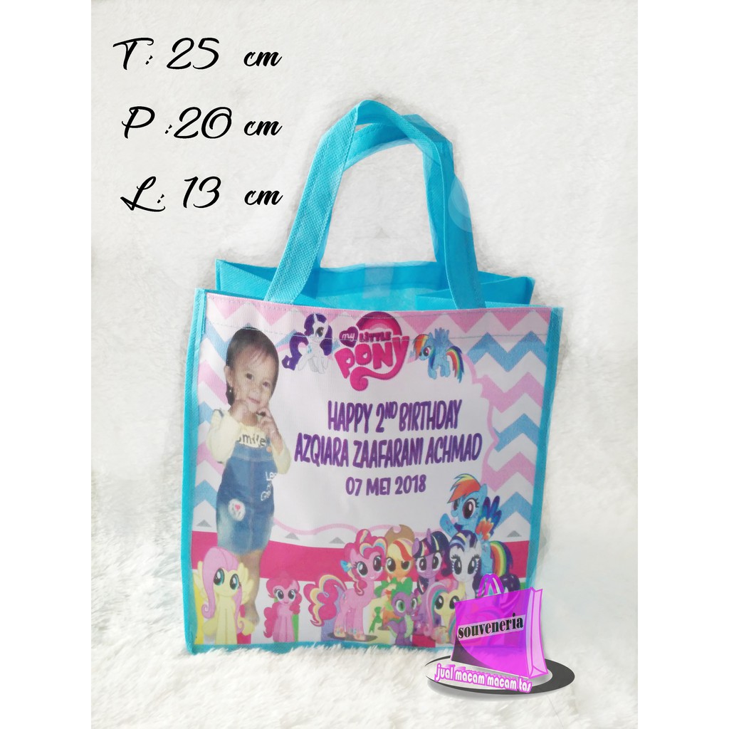 Tas Jinjing Ultah Custom foto