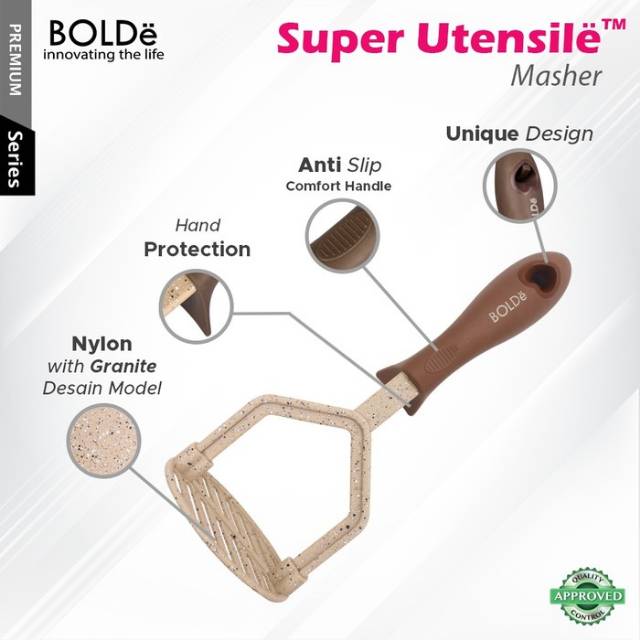 BOLDe Super Utensil Masher Potato  - Penghancur Kentang - Pelumat