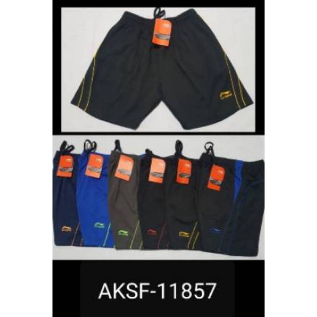 Celana Pendek Olahraga Badminton / Bulutangkis Lining Grade Ori Import