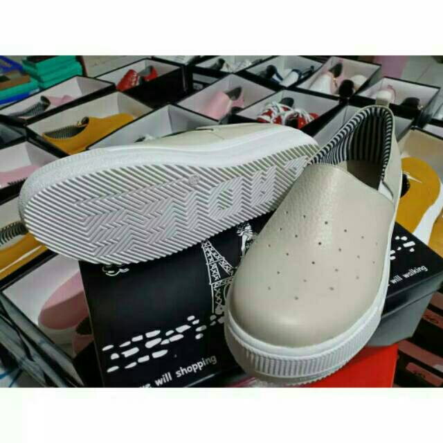 Sepatu cewek wanita model korea terbaru cantik modis murah kulit asli