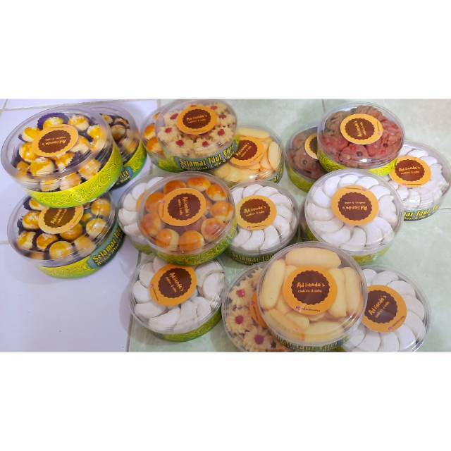 

HOMEMADE Kue Lebaran 250 gr - Hampers Natal - Kue Nastar Wijsman Kue Semprit Kue Lidah Kucing - Kue Biji Ketapang