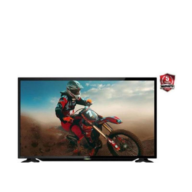 televisi led sharp aquos 32" garansi resmi