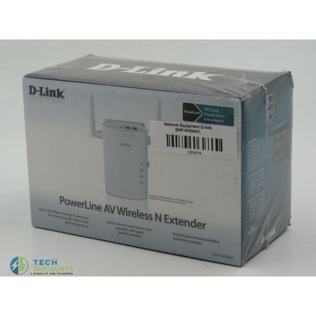 D-Link DHP-W306AV - PowerLine AV Wireless N Extender