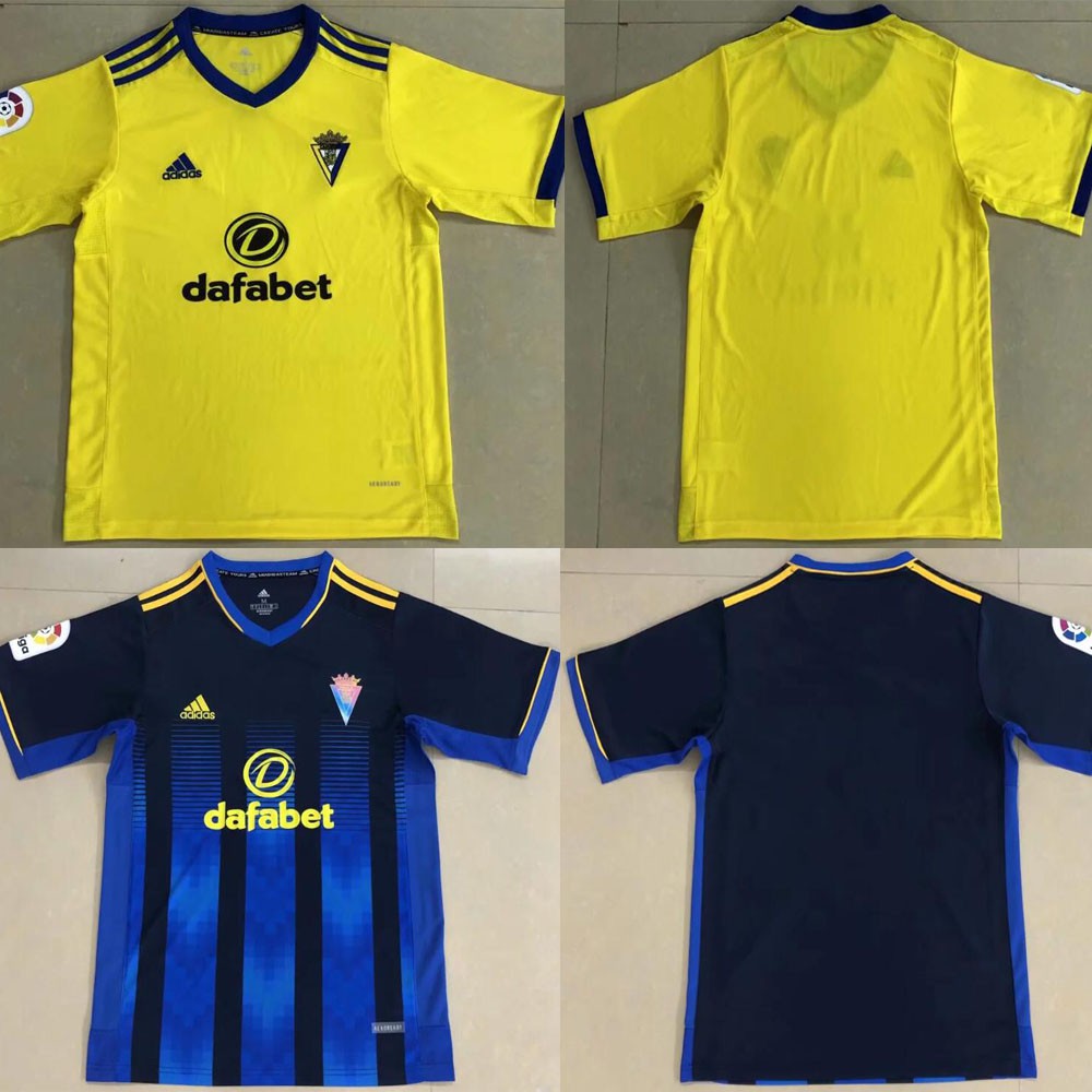 Kaos Jersey Sepak Bola Cadiz Home Away 2020 2021 Shopee Indonesia