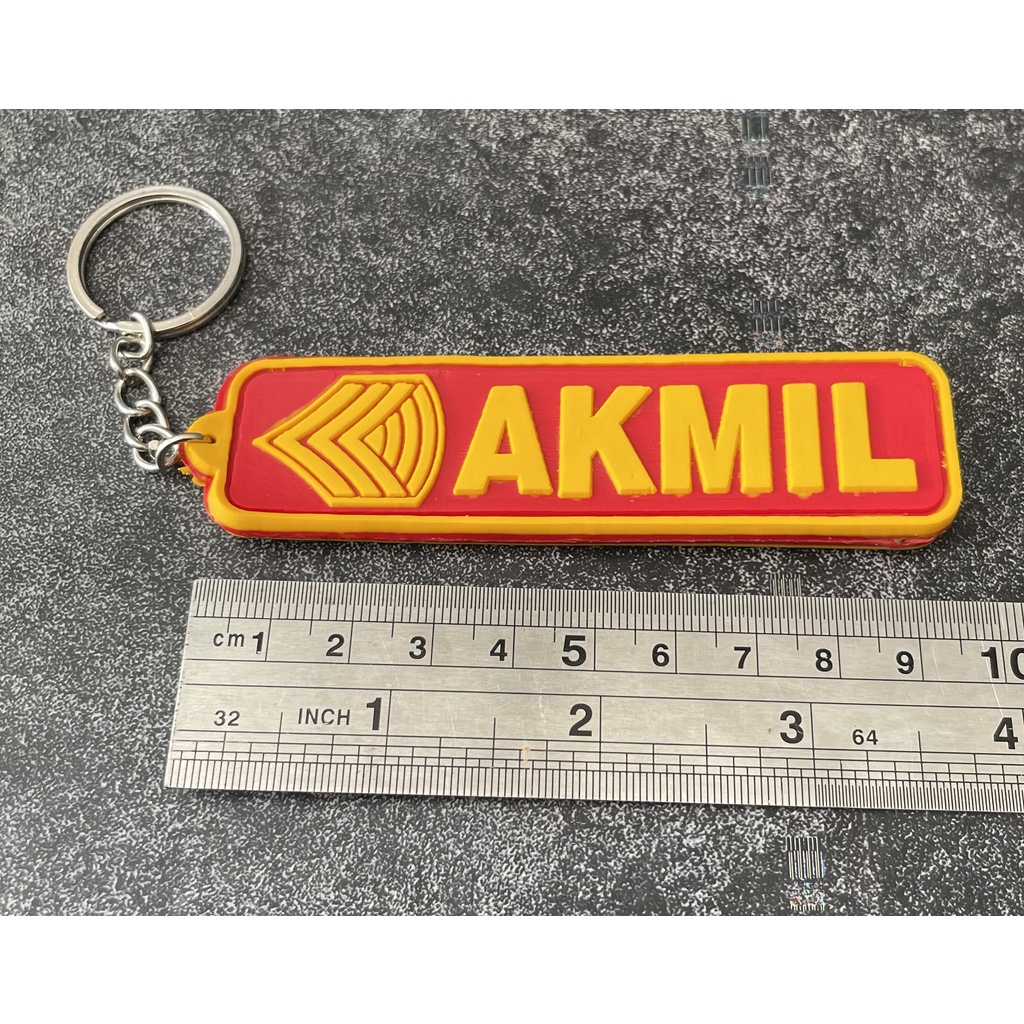 Gantungan Kunci Akmil | Keychain | Gantungan Kunci Karet Akmil