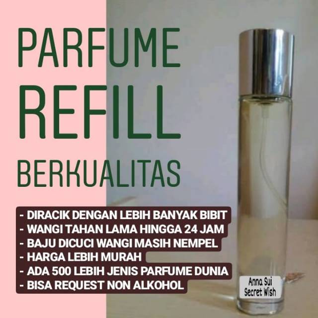 PARFUME REFILL Anna Sui Secret Wish