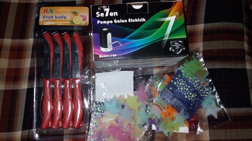 Pisau Buah Stainless Set Isi 12 Pcs Pisau Dapur Mini Pisau