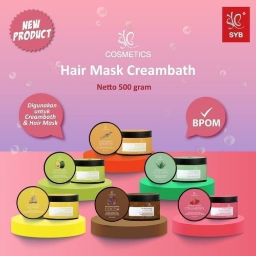 ☘️ CHAROZA ☘️ SYB Forte Hair Mask Creambath 500GR