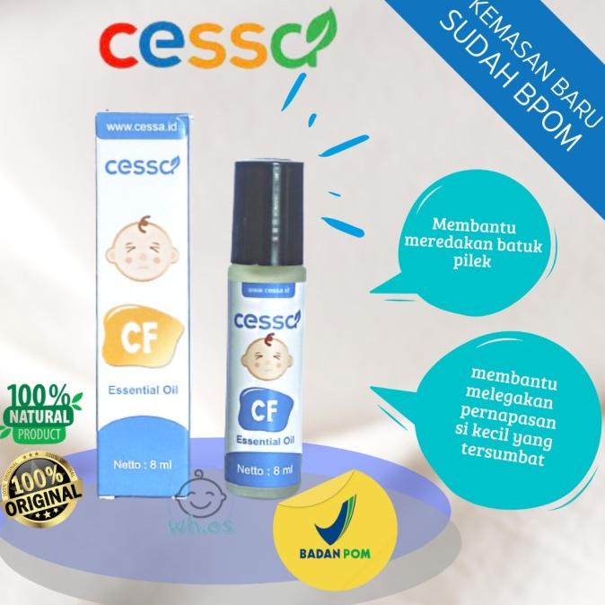 Cessa Essential Oil Cough & Flu Obat Batuk Pilek Flu Bayi Anak Terbaik