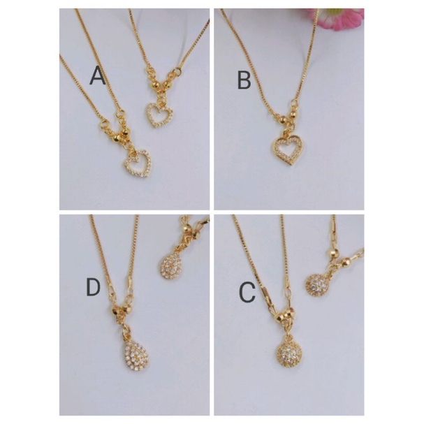 Bsdr071. Kalung anak anak xuping lapis emas ukuran 35 cm koye