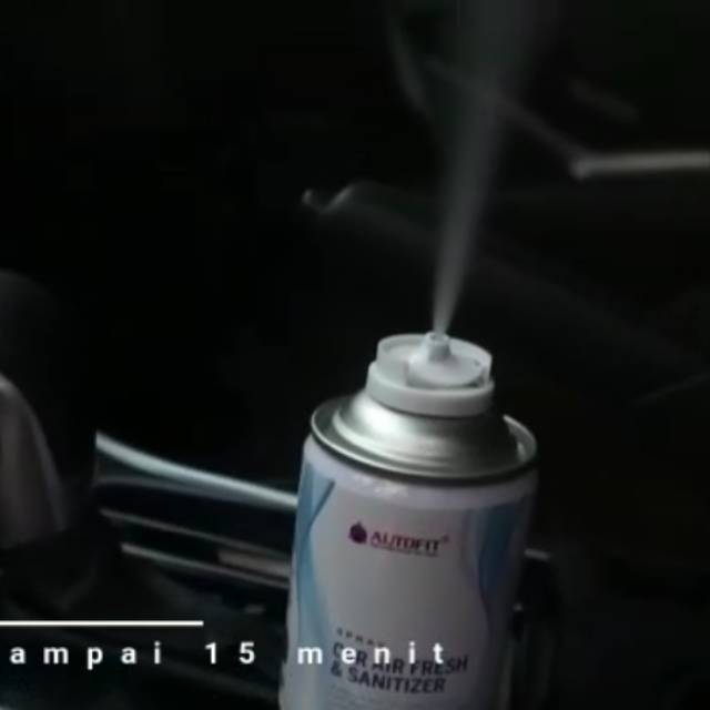 FOGGING MOBIL FRESHNER SPRAY RUANGAN BER AC DAN MOBIL AUTOFIT CAR AIR FRESH AND SANITIZER 150 ML