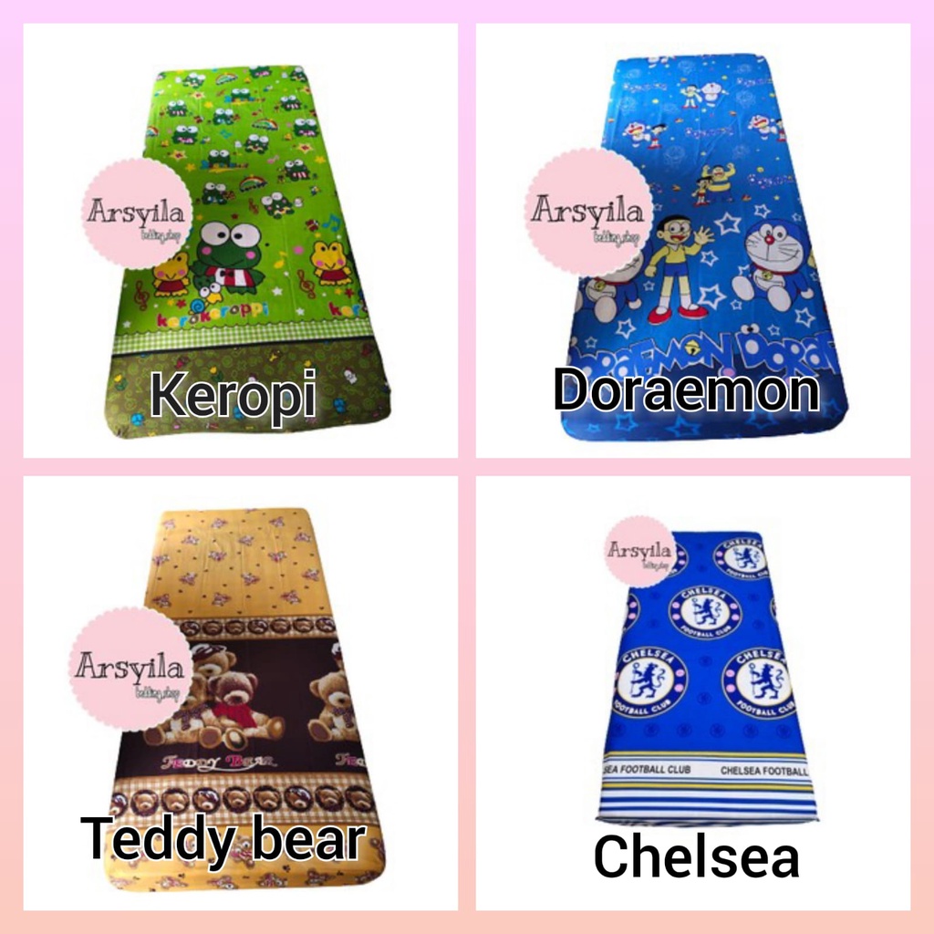 Sarung kasur busa 120x200x10/100x200x10/90x200x10