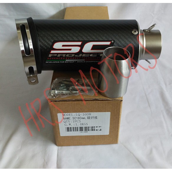 KNALPOT RESING SC PROJECT ORIGINAL