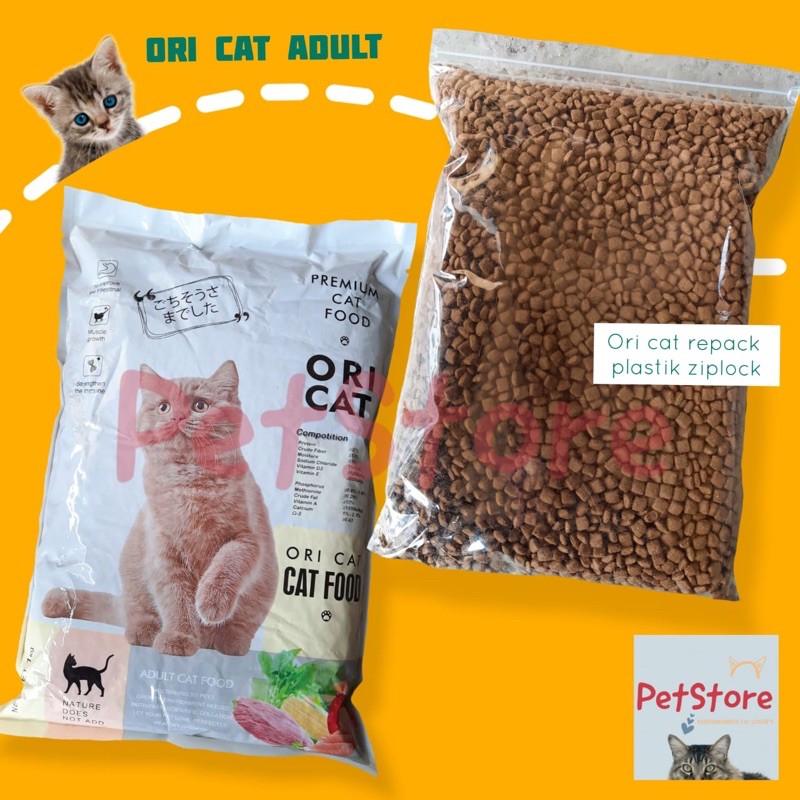 BEST SELLER: ORI CAT ADULT FRESHPACK makanan kucing ORICAT setara BOLT