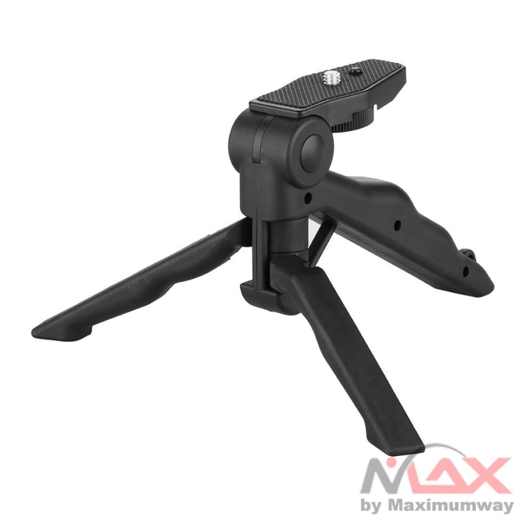 TaffSTUDIO Mini Foldable Folding Tripod Stand - CP-GP264 Warna Hitam