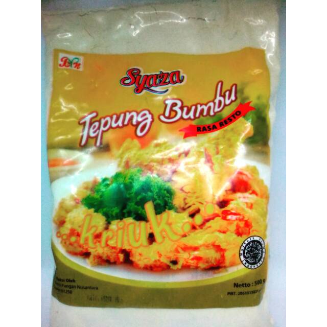 

TEPUNG BUMBU KRIUK SYAZA 400 exp 2026