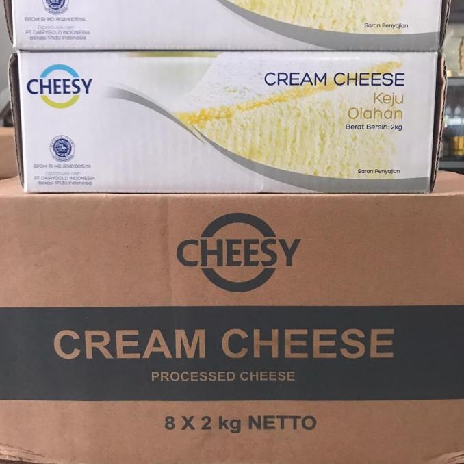 

BAYAR COD Cream Cheese Cheesy 2kg - Gosend/Grab Only