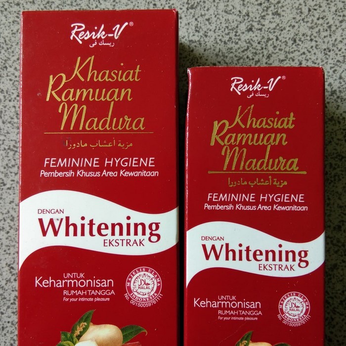 Resik Ramuan Madura Whitening 100ml - Cairan Pembersih Area Kewanitaan