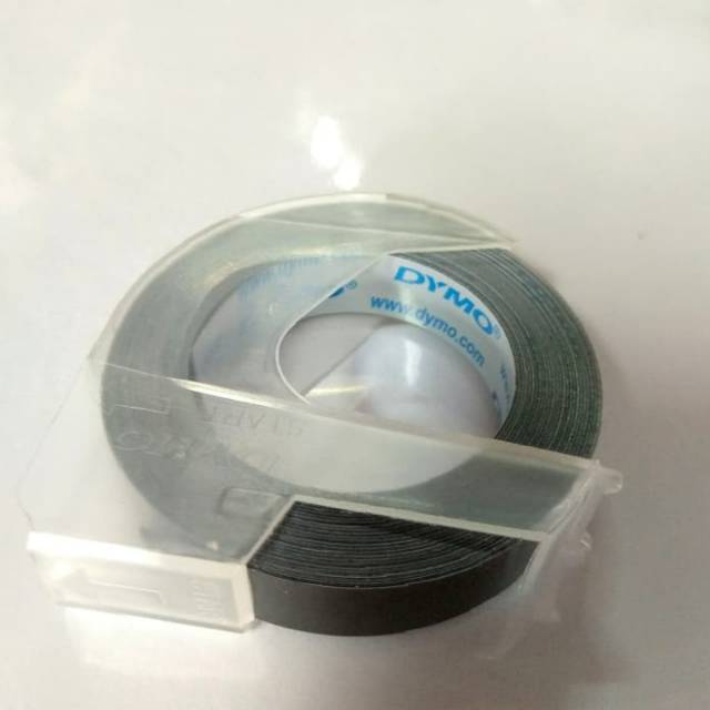 

Pita DYMO 9mm Black (ORI) utk Mesin DYMO 1610 Embos Maker