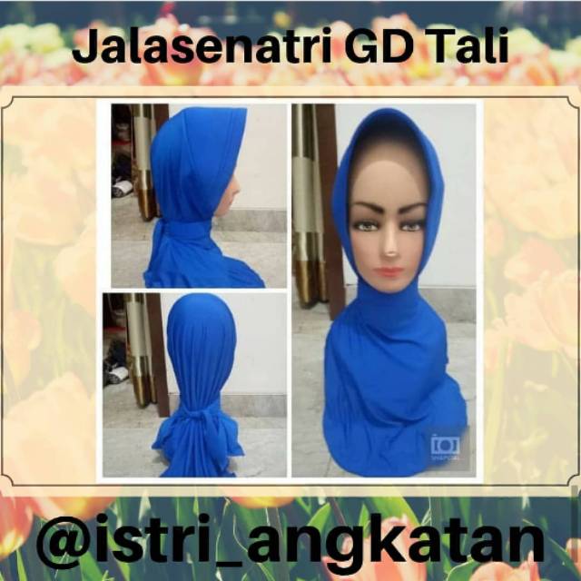 Jilbab Jalasenatri Garis Dua Tali