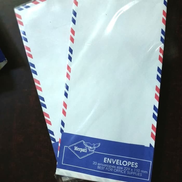 

Amplop panjang airmail 90 best for office supplies