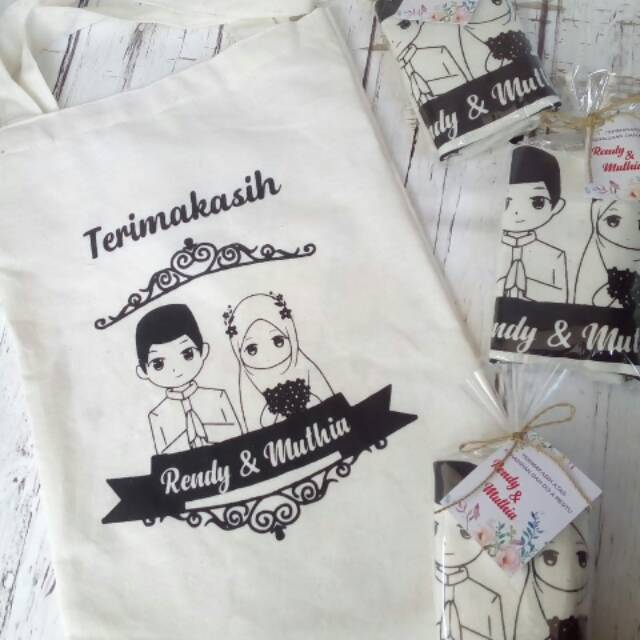 

Totebag souvenir + packing paperwrap uk 25*30