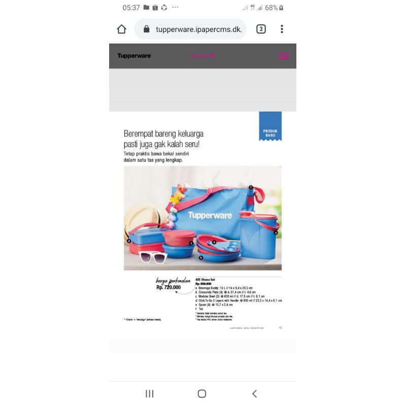 Tupperware Ohana Set