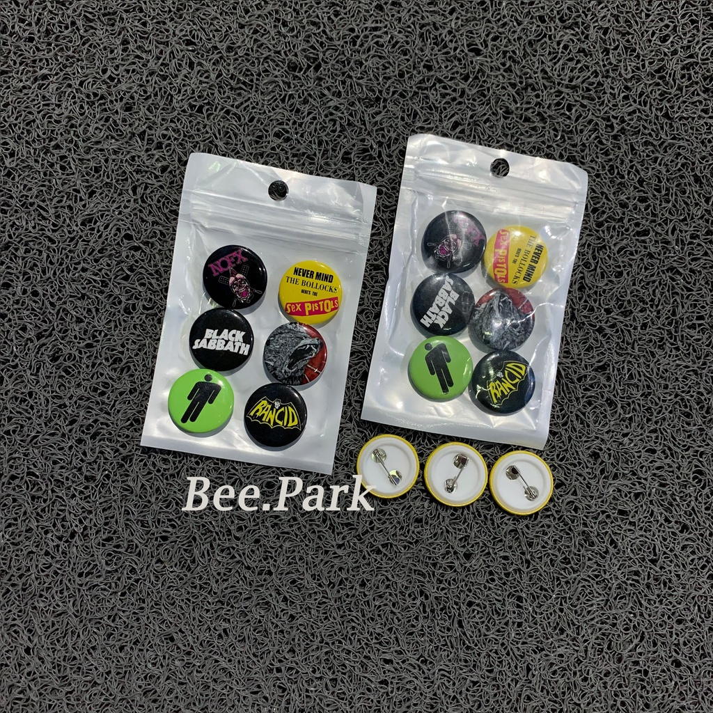 PIN BUTTON SATU PAKEET