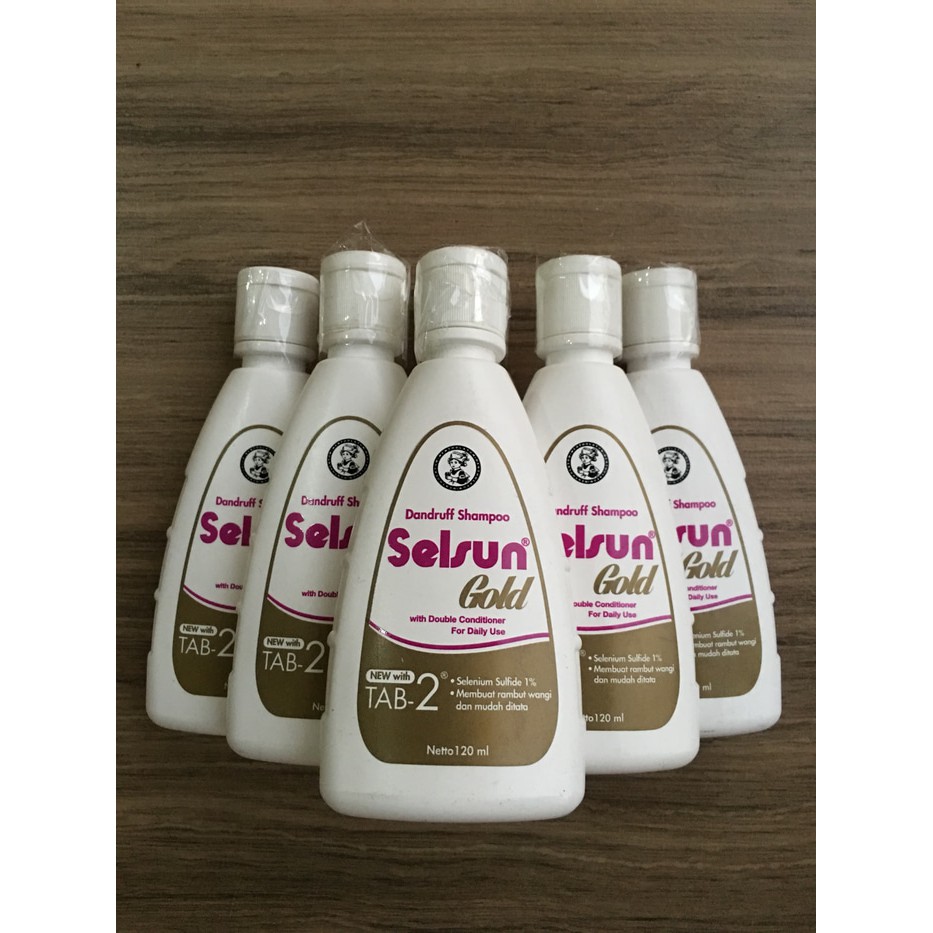 SELSUN GOLD 120ML / SHAMPO ANTI KETOMBE / ANTI DANDRUFF / ANTI JAMUR KEPALA