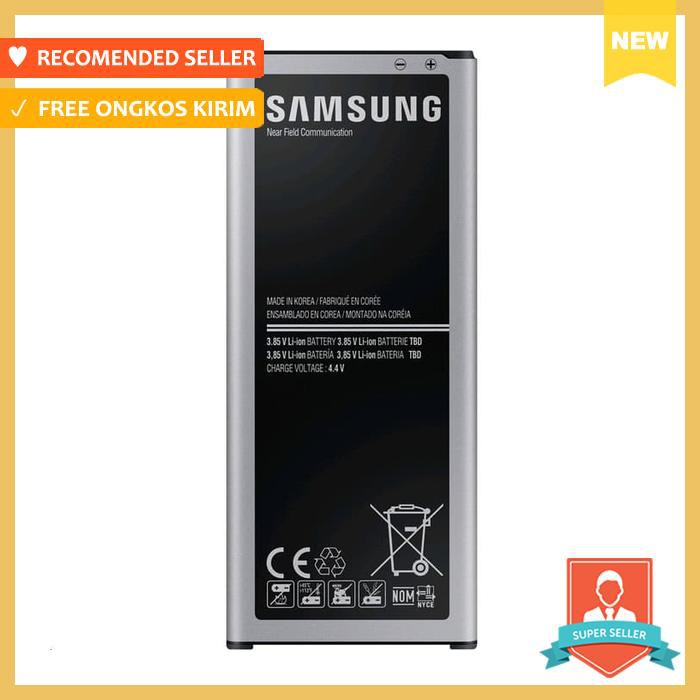 BATERAI SAMSUNG NOTE 4 ORI 99% BATERE BATTERY - KOMPONEN HANDPHONE - BATERAI HANDPHONE