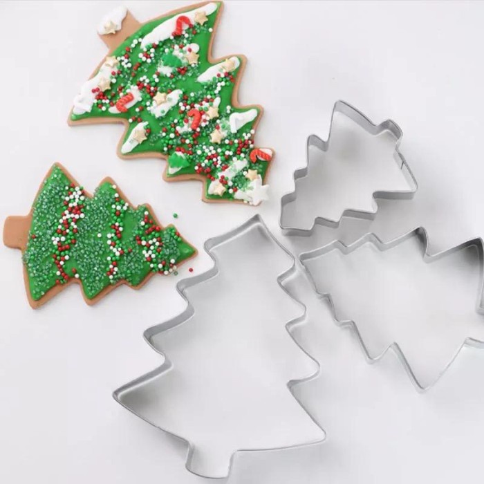 COOKIE CUTTER EDISI NATAL ANEKA MODEL PEMOTONG KUE KERING KUE NATAL