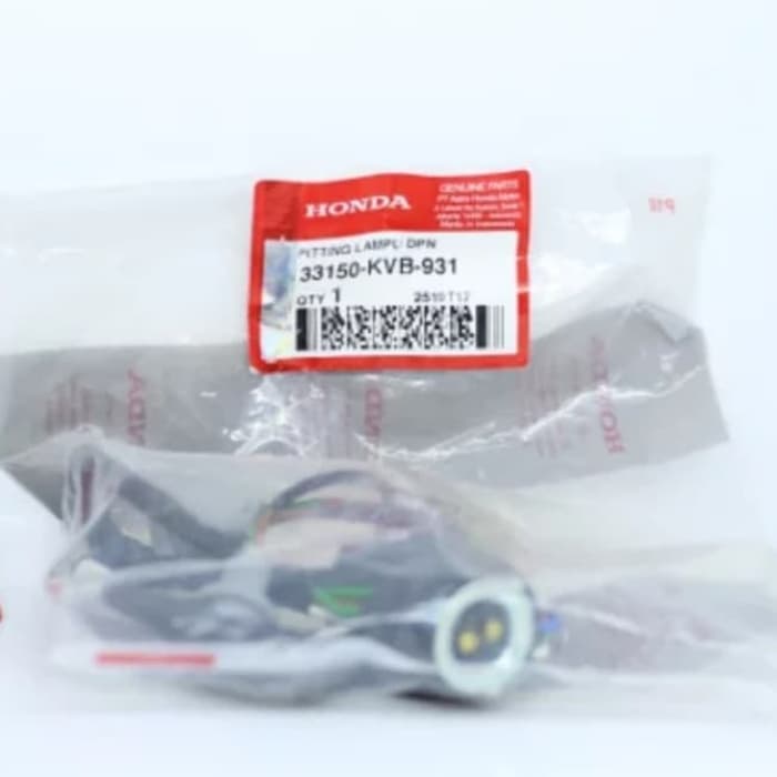 [ASLI] PITING SOKET LAMPU DEPAN - VARIO 110 CW CARB KARBU / 33150KVB931