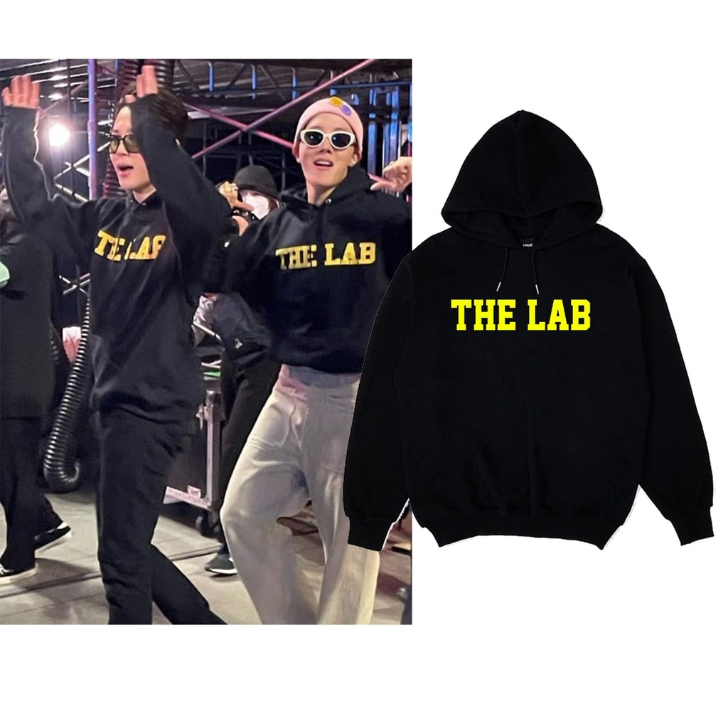 Jaket Hoodie Bangtan JIMIN The LAB (unofficial) sablon depan