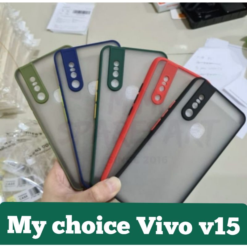 Case/Slicon softcase tipe Vivo v15 my choice case