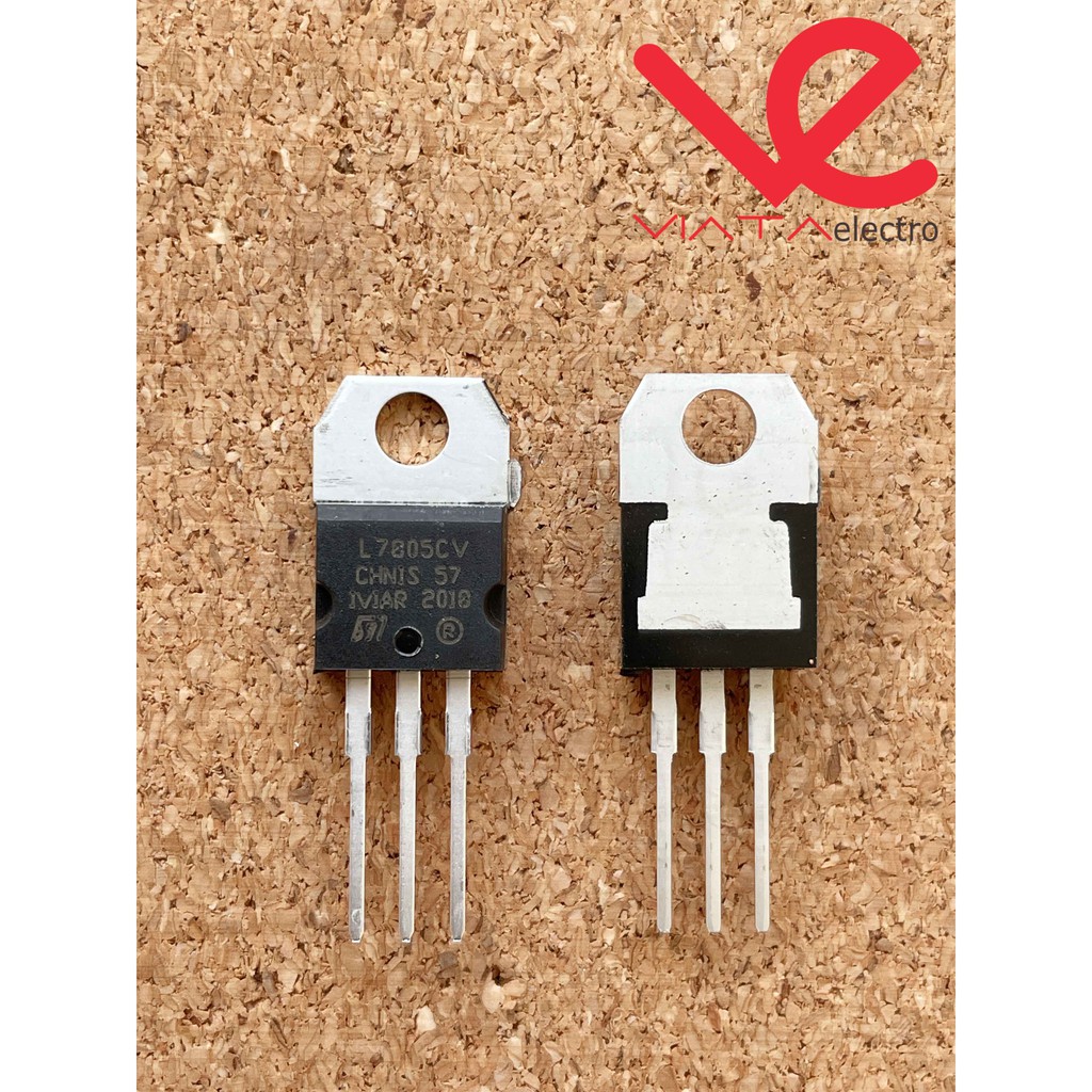 L7805 TRANSISTOR (1bh) L7805 L 7805 VOLTAGE REGULATOR KWALITAS BAGUS L7805CV