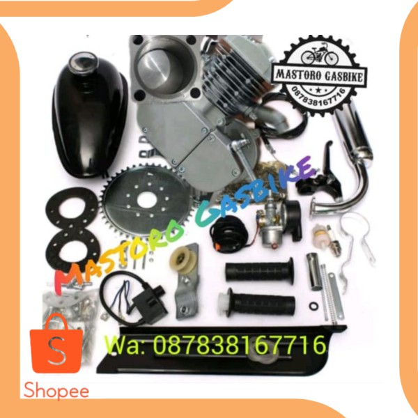 Promo Mesin Sepeda 80cc 2tak 18thM accessories Limited